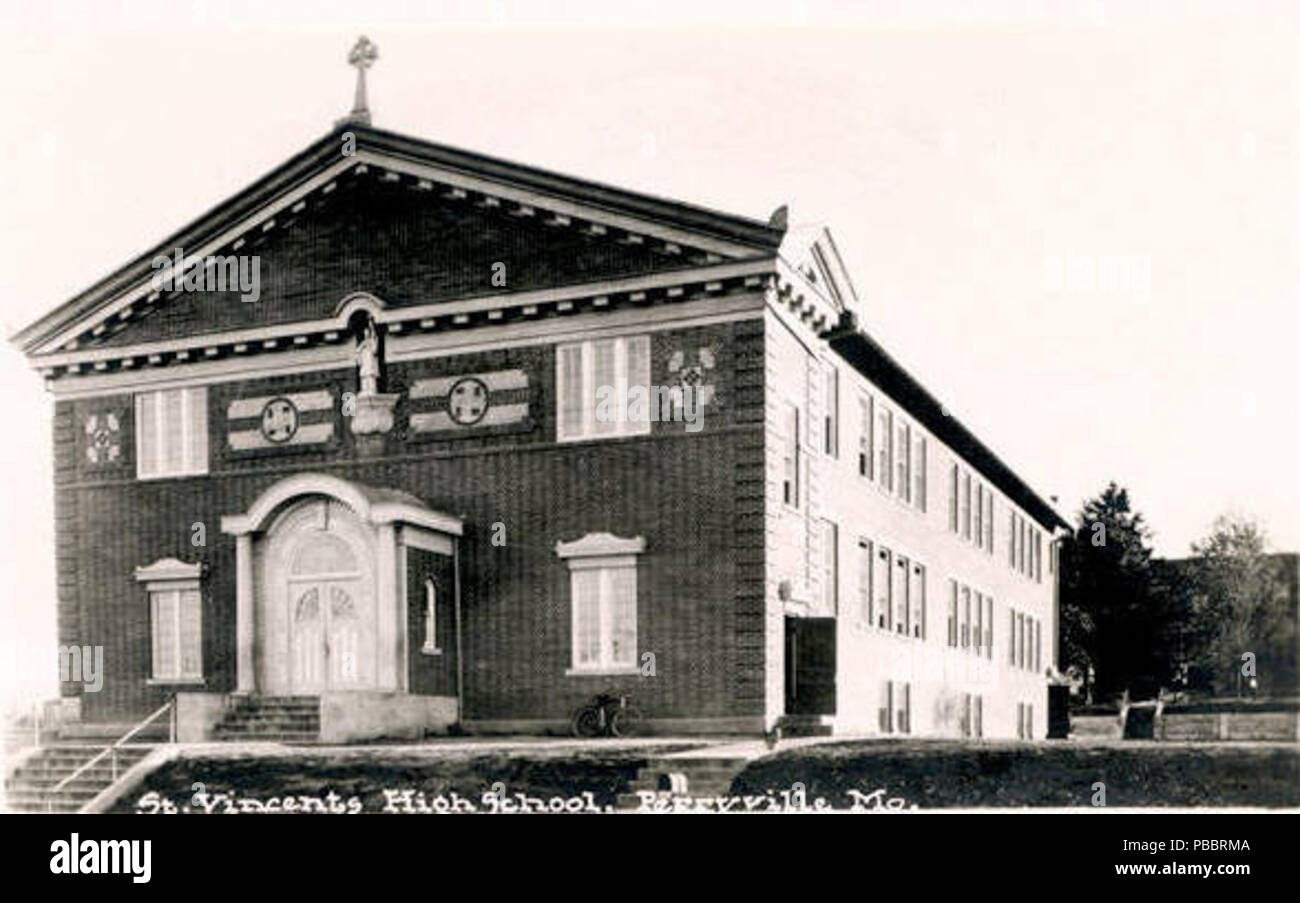 1133 Old St. Vincents High School, Perryville, MO Stock Photo Alamy