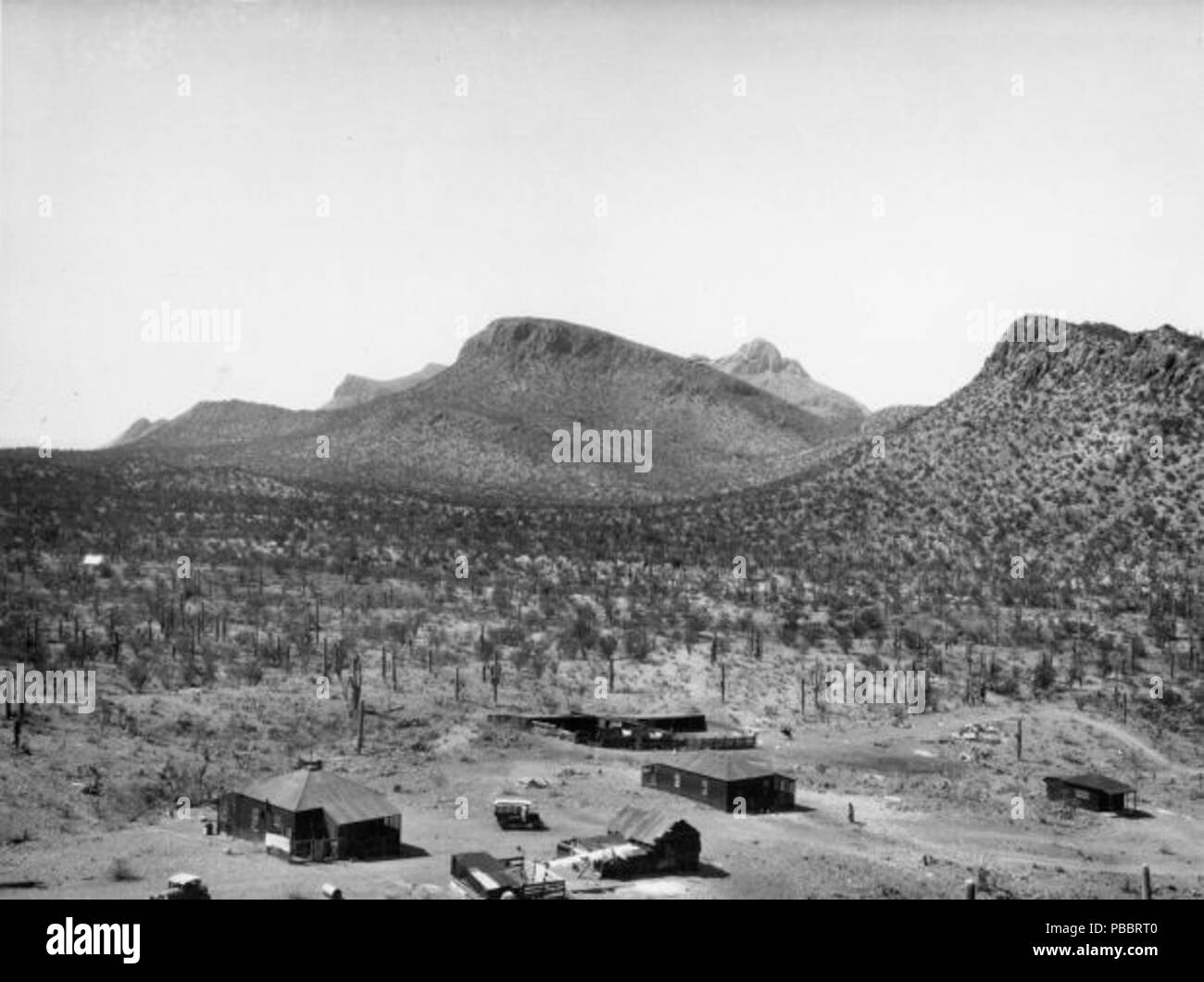 1133 Old Yuma Mine Tucson Mountains Arizona Circa 1920 Stock Photo Alamy