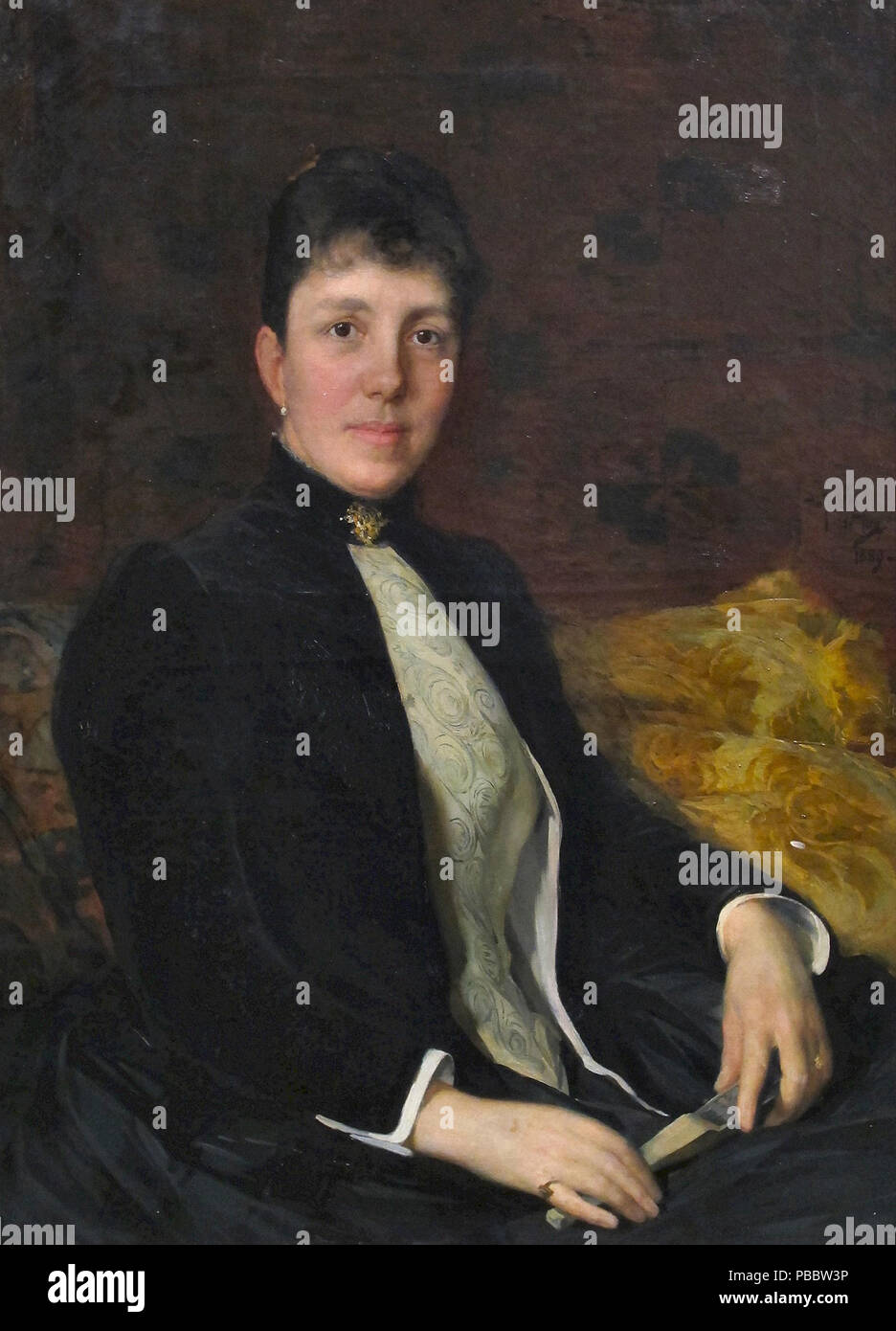 Josselin De Jong Pieter Portret Van Digna Johanna Fransen Van De