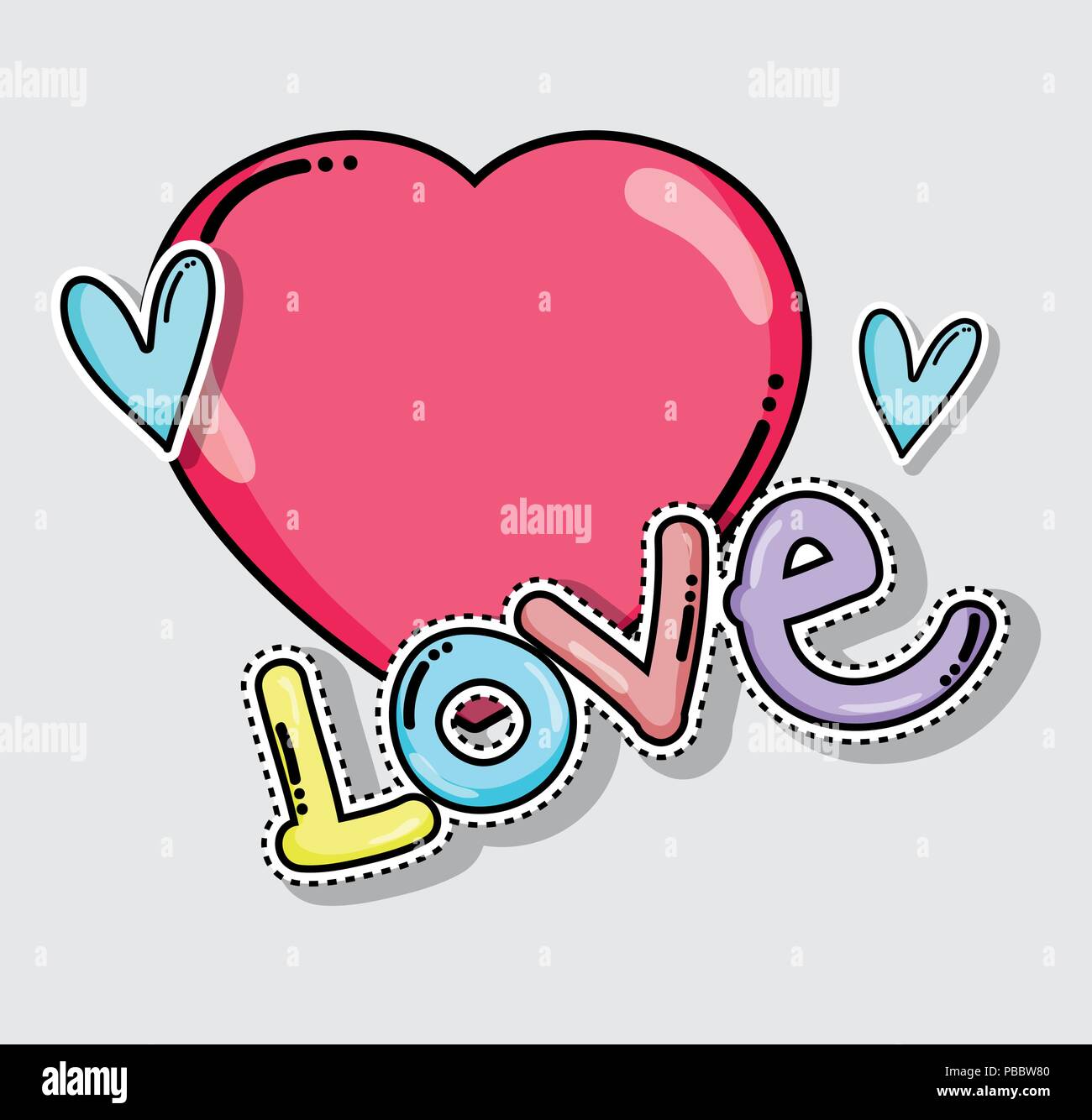 Love Cute Card Stock Vector Image Art Alamy Love Cute Card Stock Vector Image Art Alamy