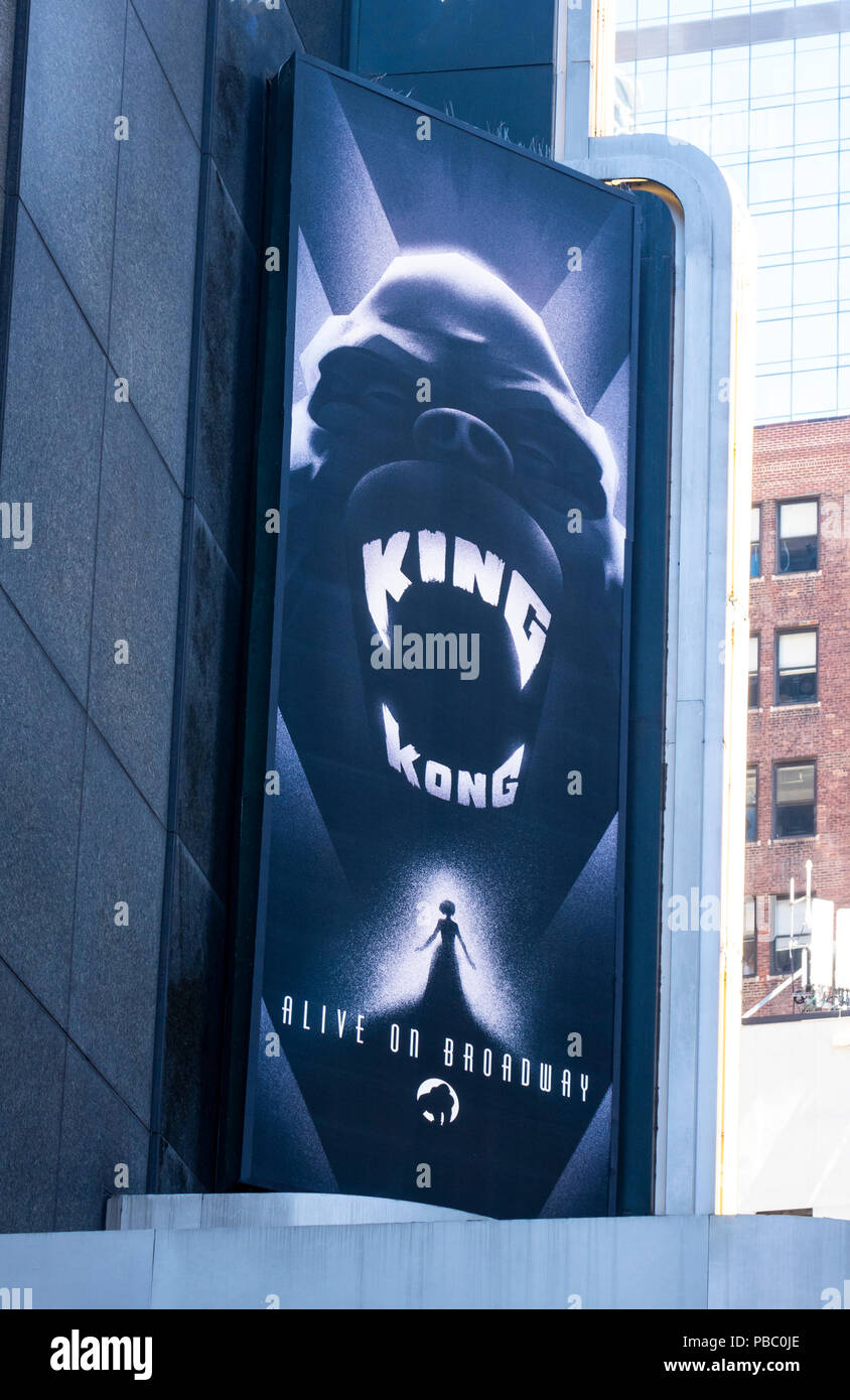 King Kong, Alive on Broadway Stock Photo Alamy