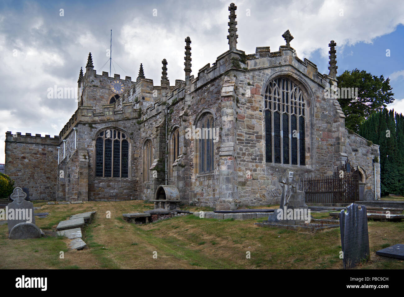 St Mary and St Nicholas Church built around 1330 to serve the new town of Beaumaris and shortly