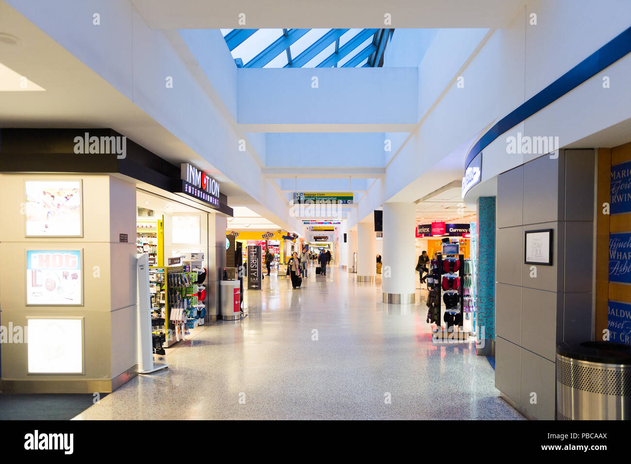 NEW YORK, USA SEP 21, 2015 Waiting area of the John F. Kennedy