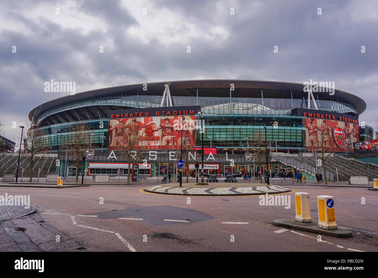 Arsenal Emirates Stadium With A Capacity Of Over 60,000, It Is The 