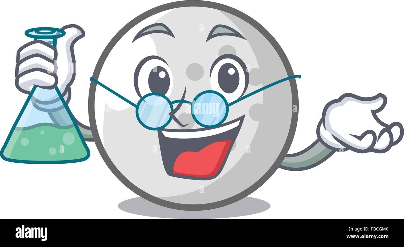 Professor golf ball character cartoon Stock Vector Image & Art Alamy