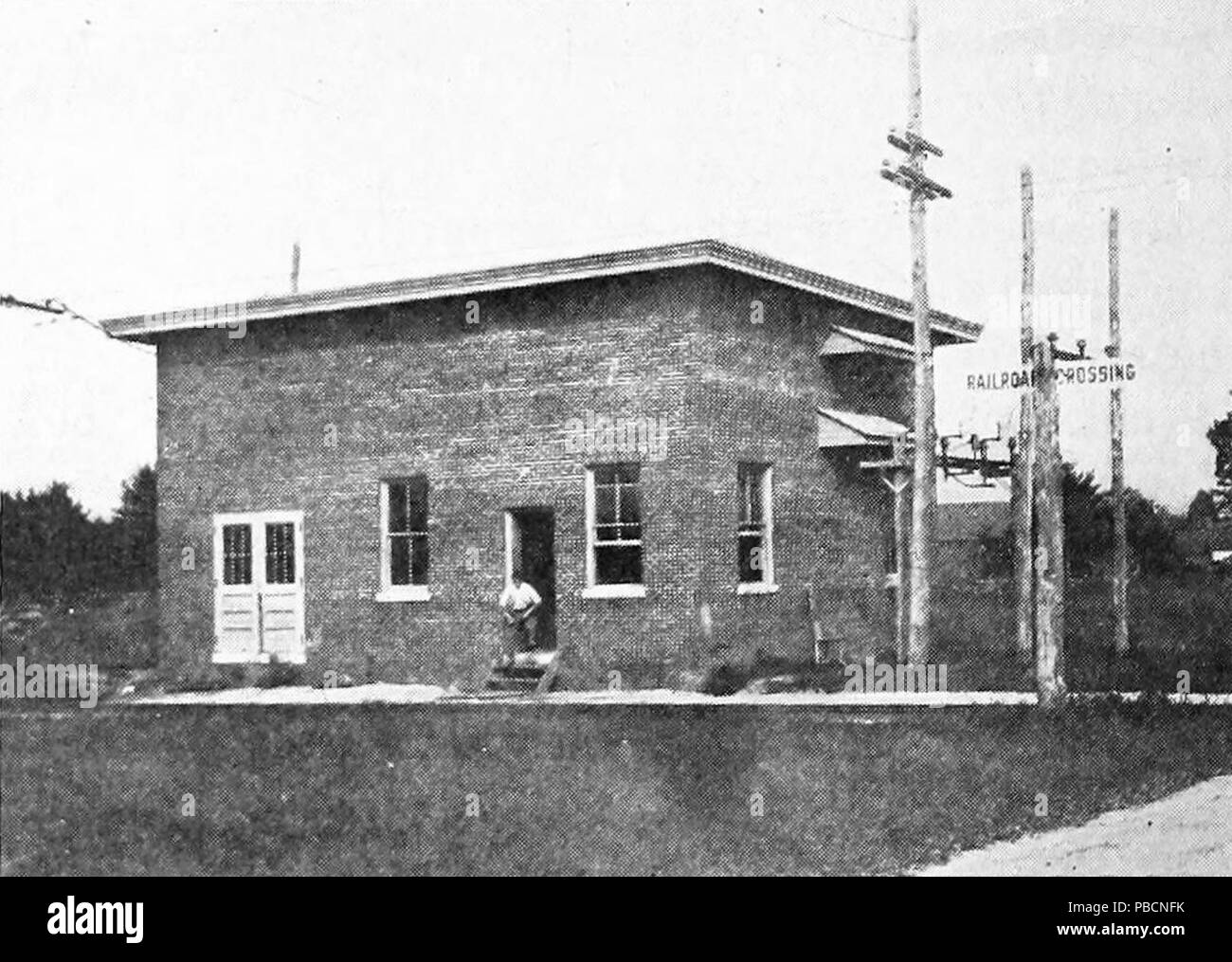 1214 Portland–Lewiston Interurban Danville substation, 1915