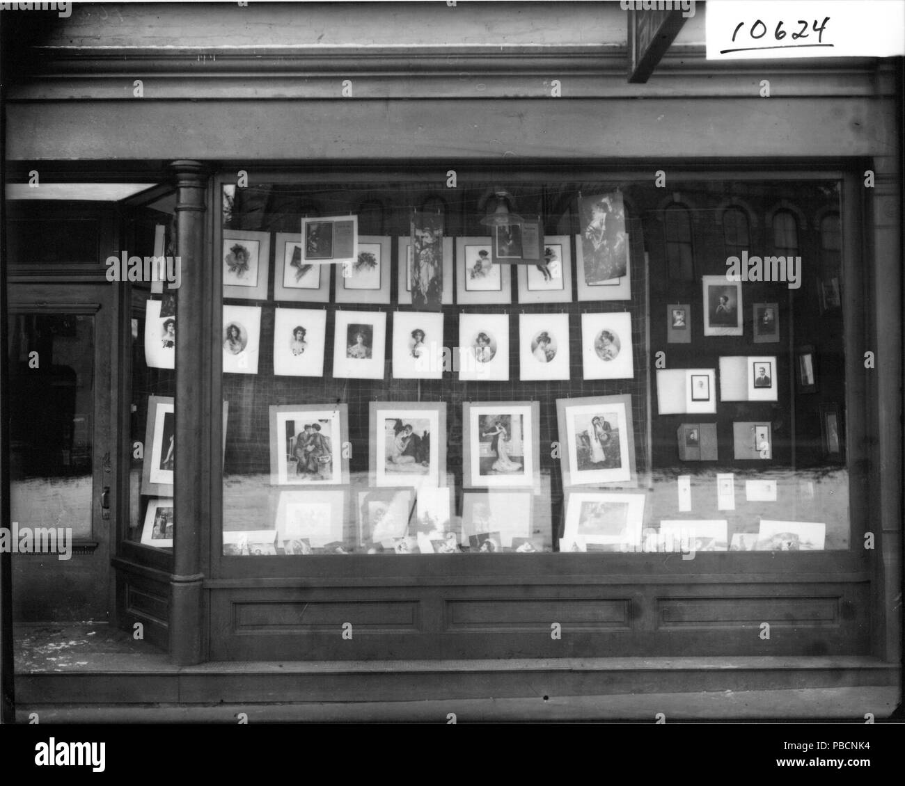 In store display Black and White Stock Photos & Images - Alamy