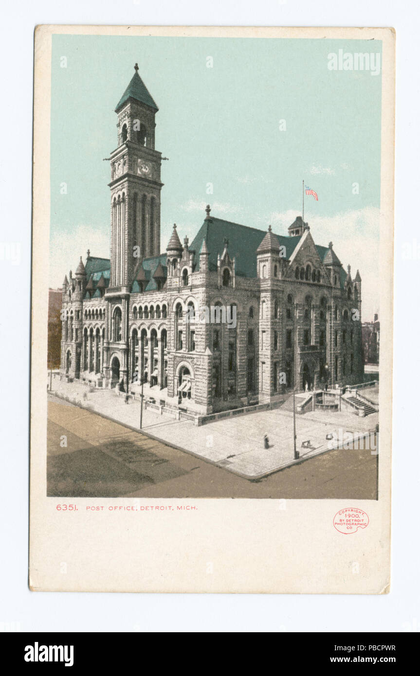 Detroit post office hires stock photography and images Alamy