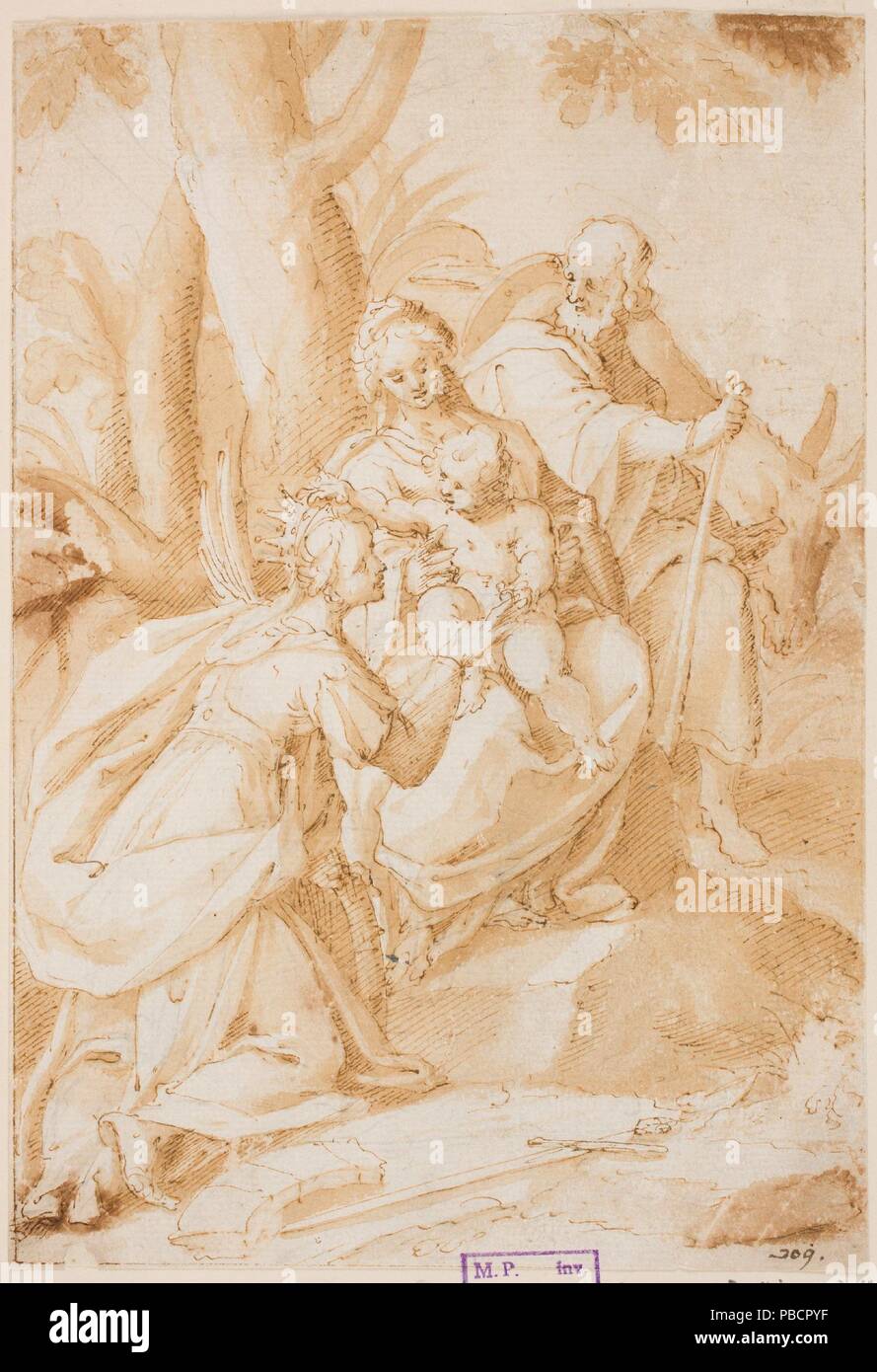 Giovanni Battista della Rovere / 'The Mystic Marriage of Saint ...