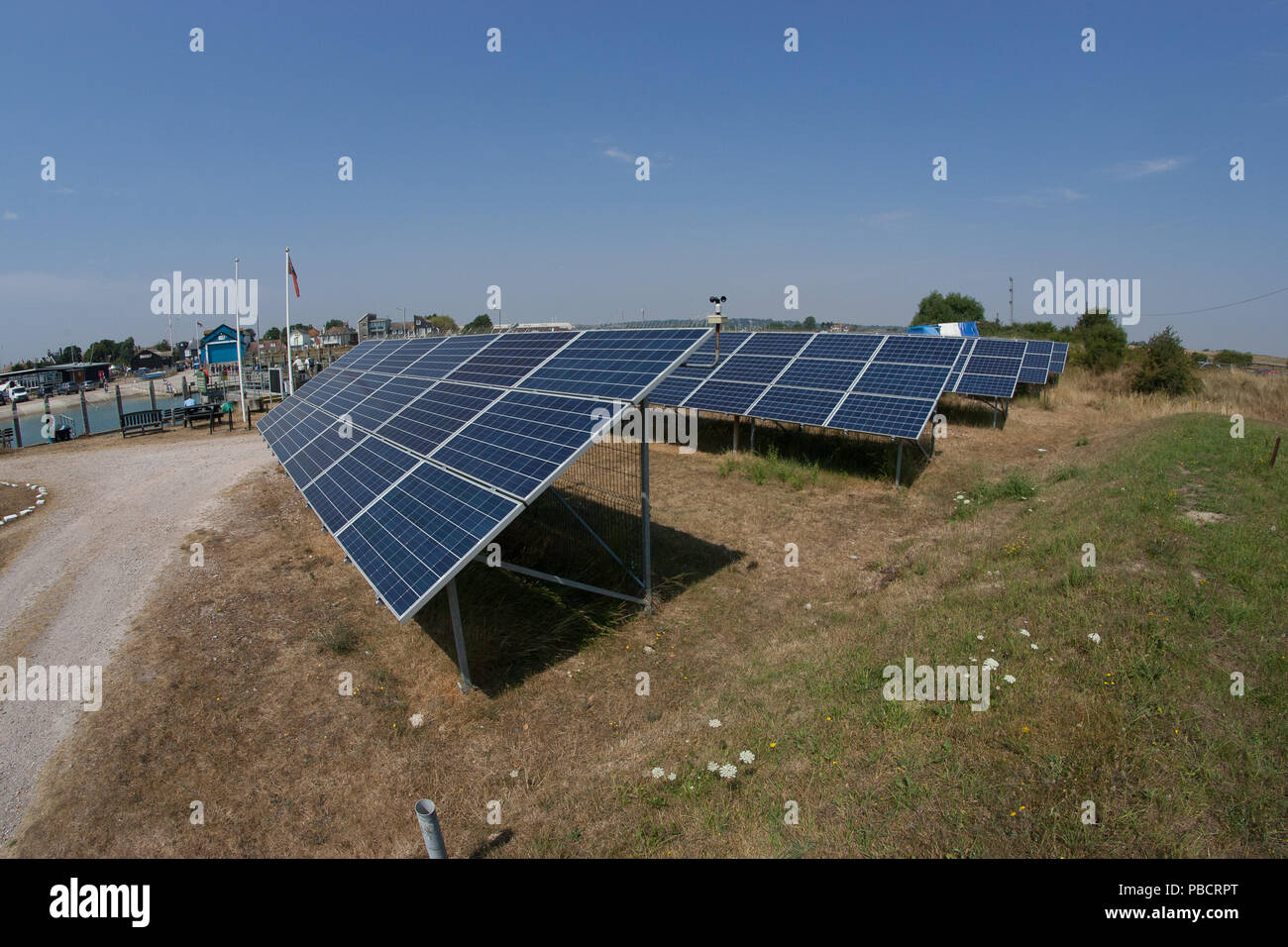 solar panel electricity supply Stock Photo Alamy