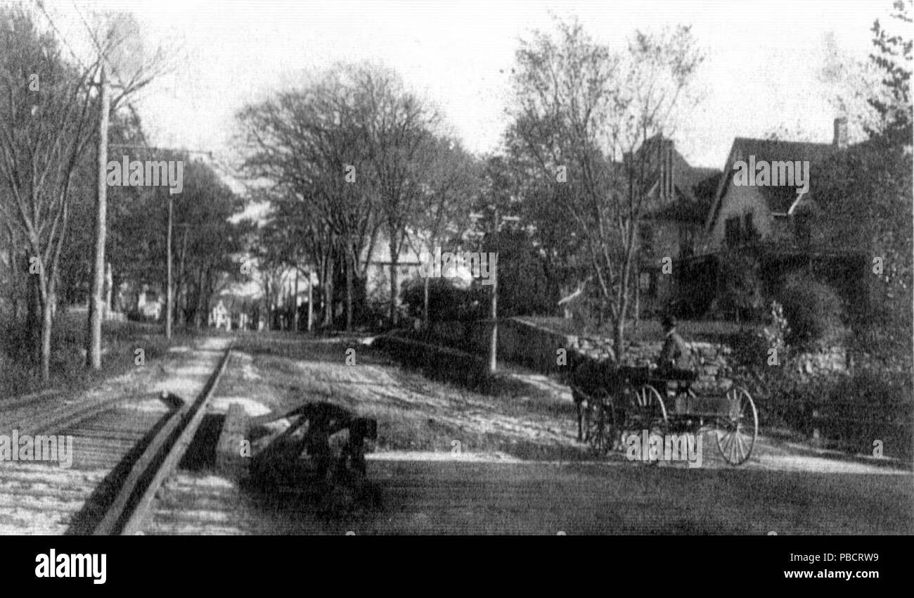 . English Norwich & Westerly Railway trolley track in Preston