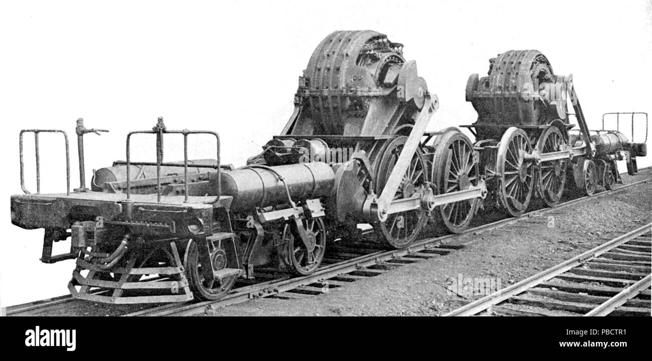 1233 PRR DD1 running gear Stock Photo Alamy