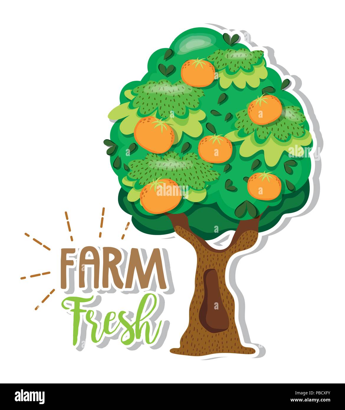 Farm fresh products Stock Vector Image & Art - Alamy