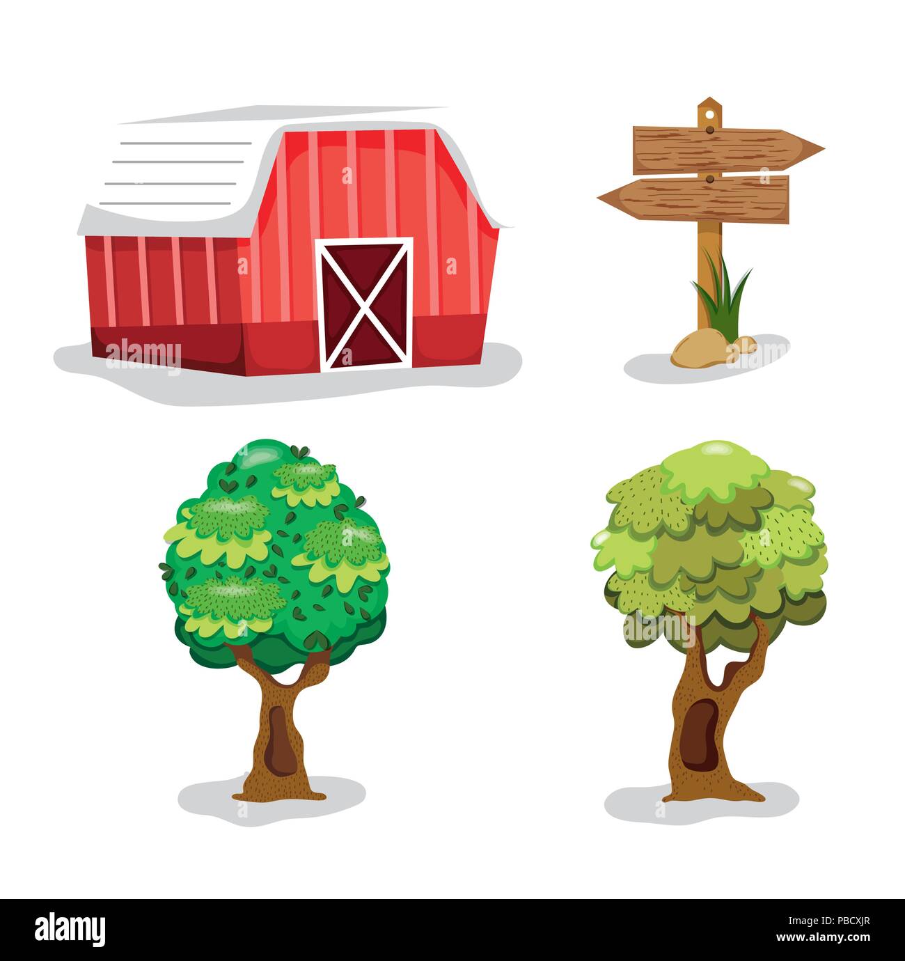 Set of farm icons Stock Vector Image & Art - Alamy