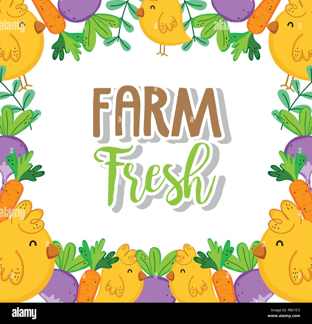 Farm fresh concept Stock Vector Image & Art - Alamy