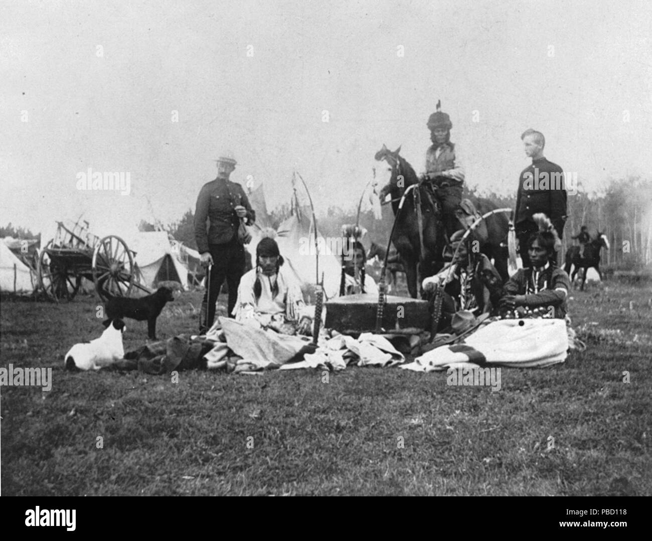 1263 Riviere Qui Barre AB 1900 Stock Photo Alamy