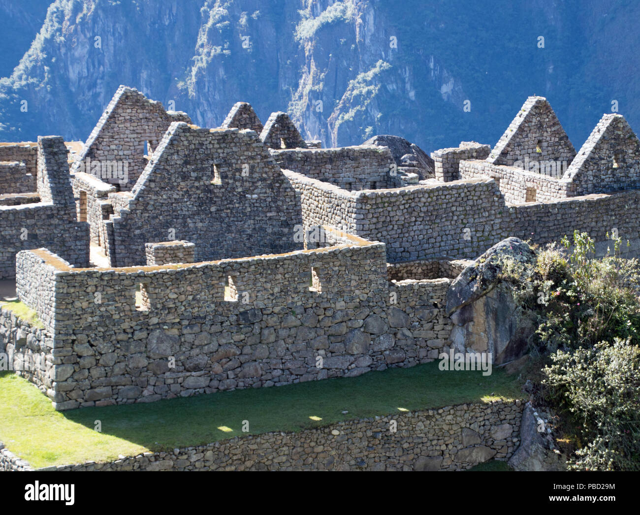 Ancient Inca Ruins of Machu Picchu Stock Photo - Alamy
