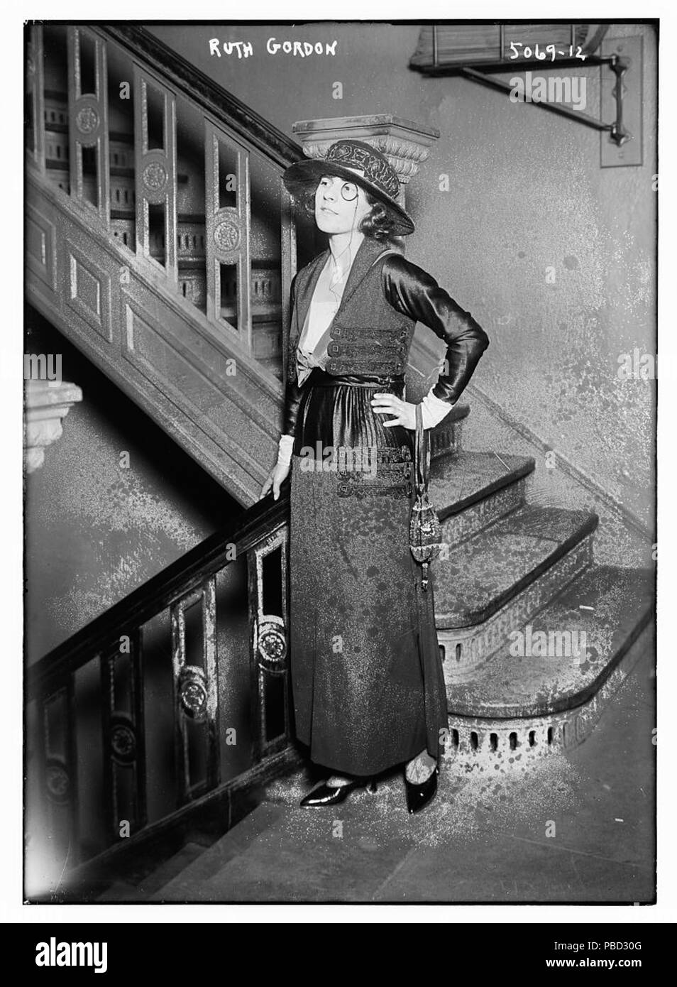 1279 Ruth Gordon on 15 November 1919 Stock Photo