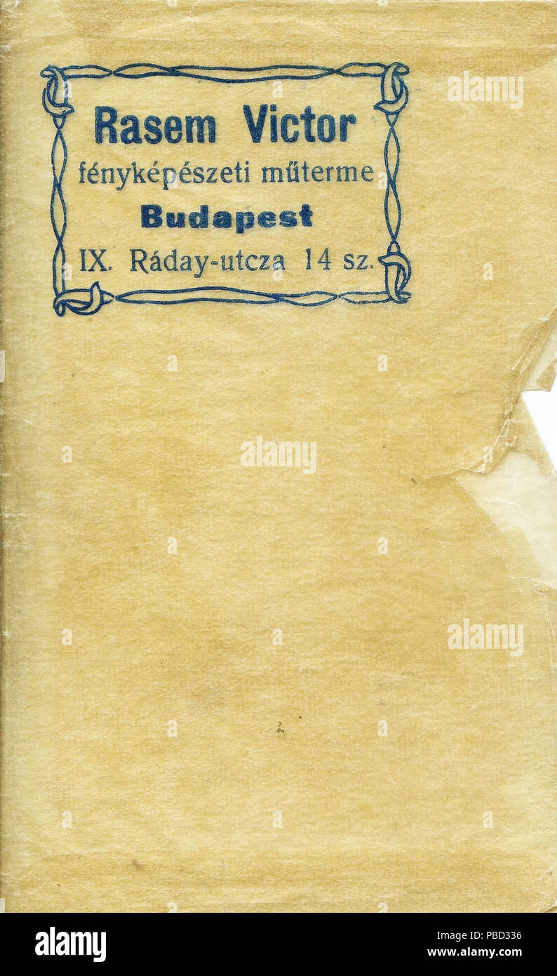 1280 Ráday utca 14., Rasem Victor fényképész. Fortepan 90335 Stock ...