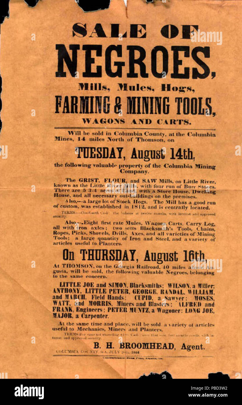 Negroes for sale hires stock photography and images Alamy