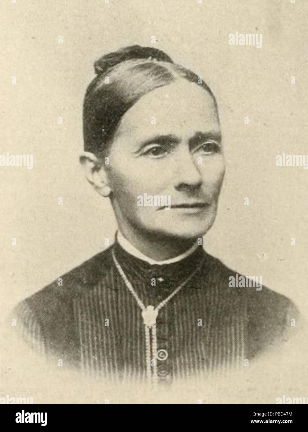 1291 Sarah Graham Young from American Women, 1897 cropped Stock Photo