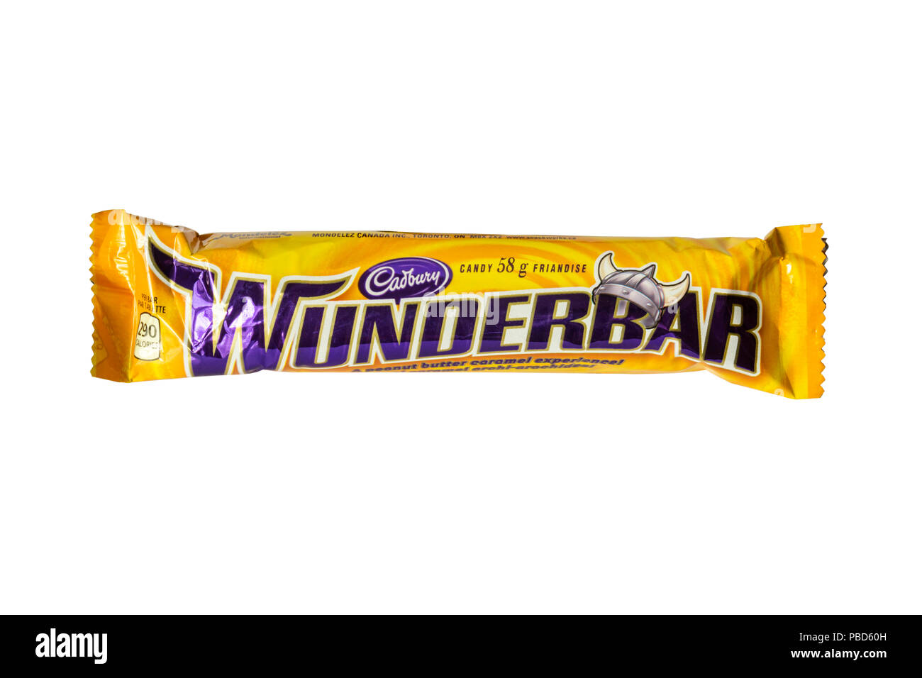Wunderbar Peanut Caramel And Chocolate Bar Made By Cadburys Outside Canada And Germany It Is Known As A Starbar Stock Photo Alamy