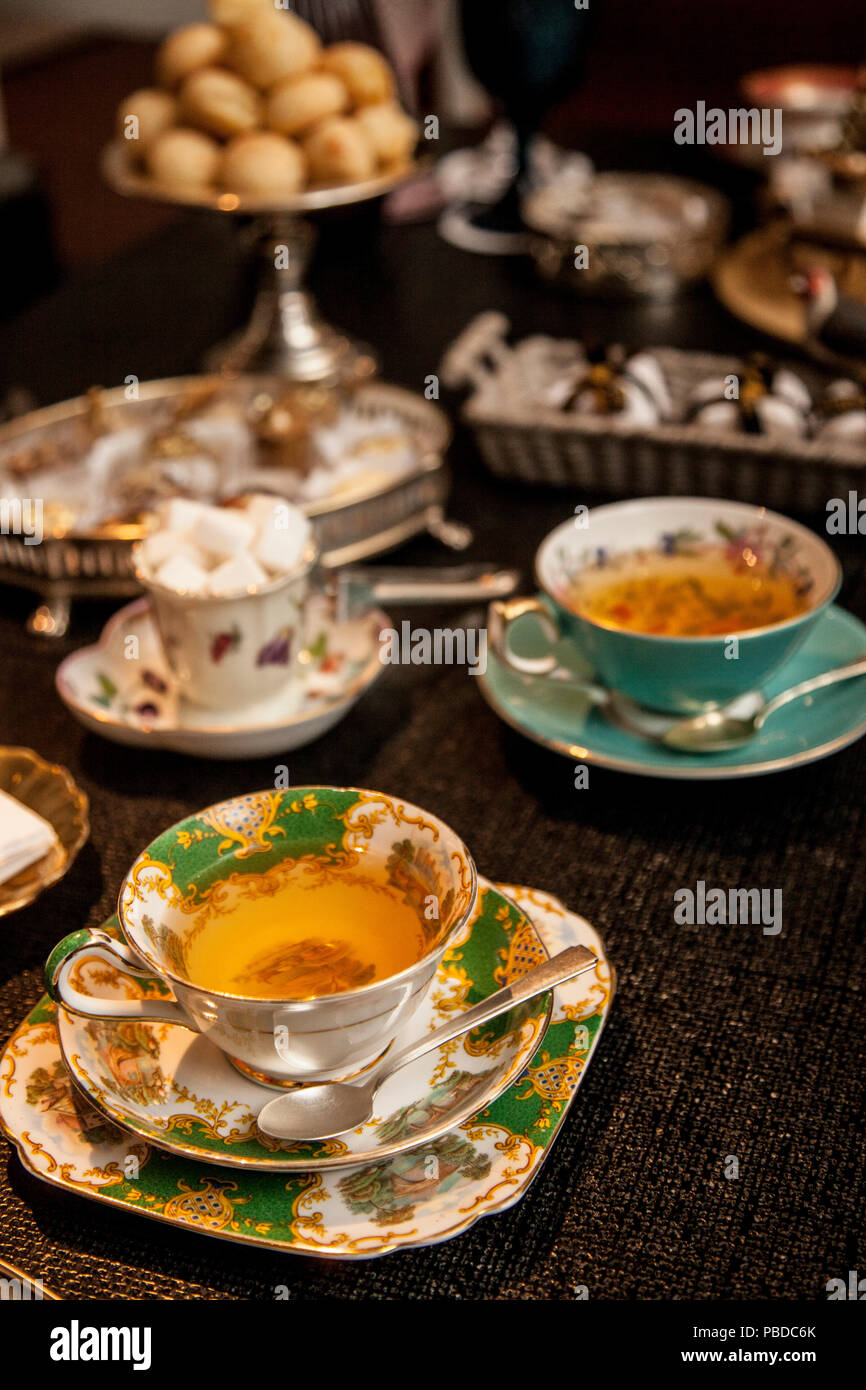 Vintage Royal Albert porcelain May (Flowers of the Month series) cup and  saucer with side plate (trio) from 1970 Stock Photo - Alamy