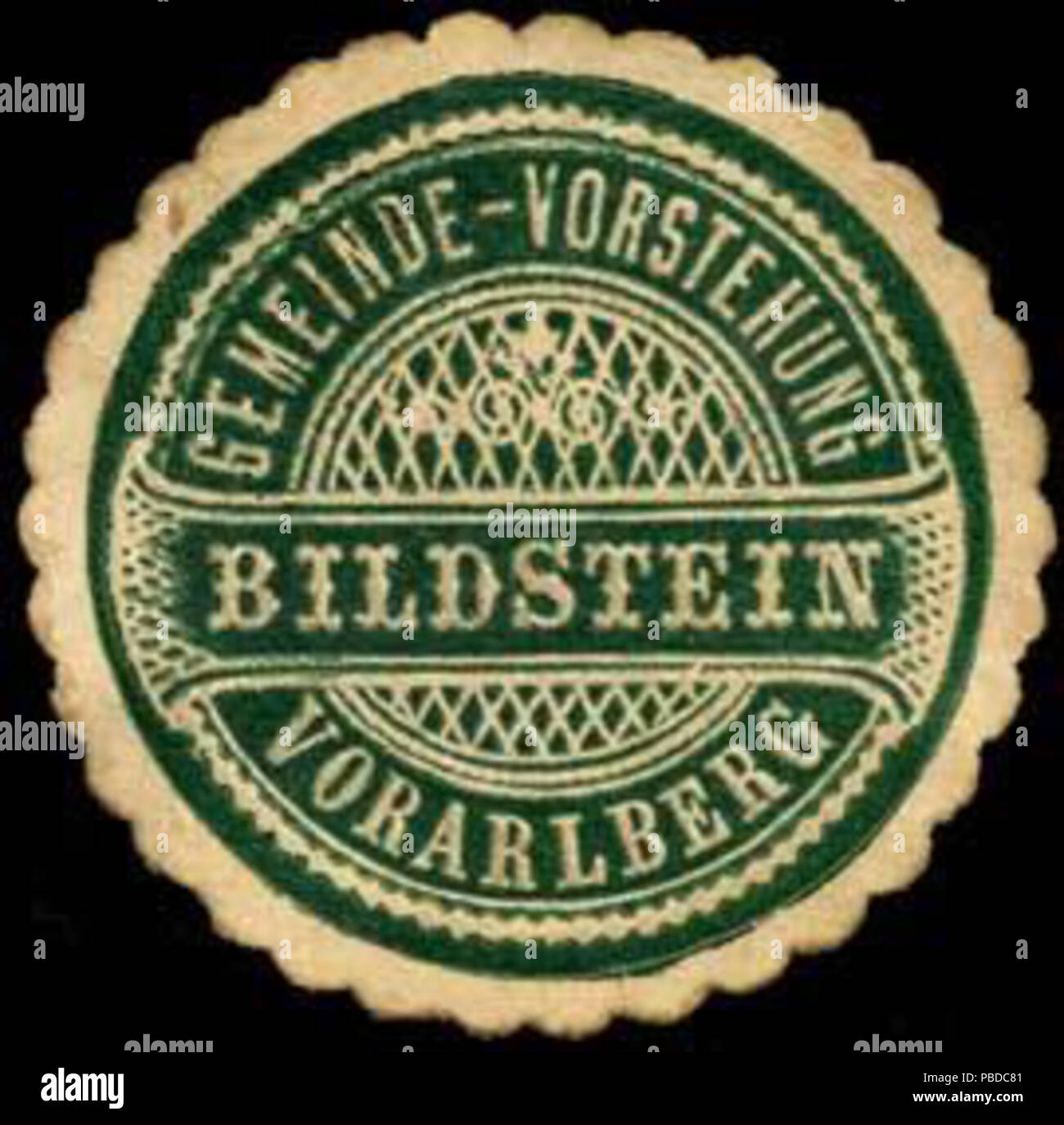 1384 Siegelmarke Gemeinde-Vorstehung Bildstein - Vorarlberg W0261308
