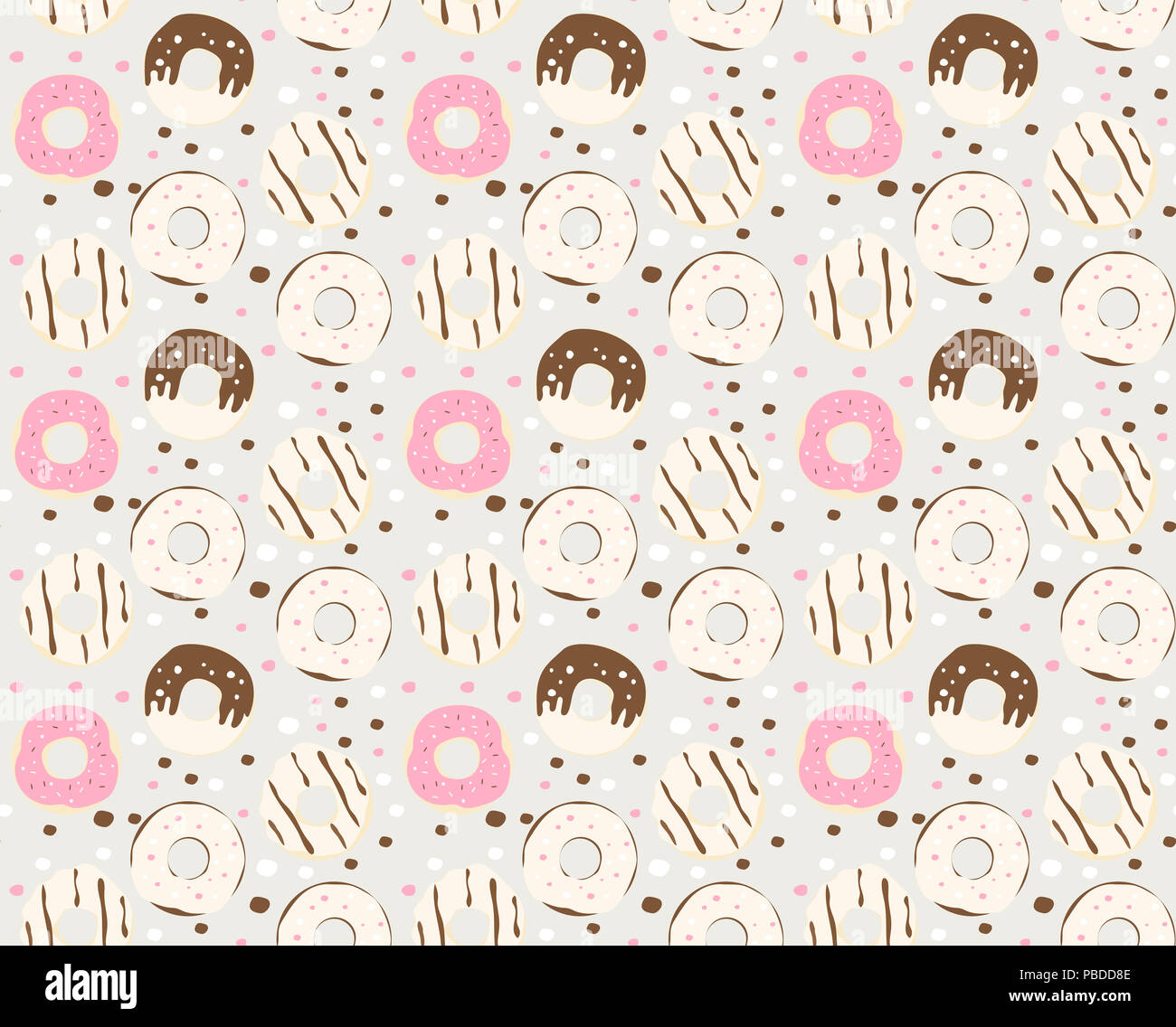 donut pattern background Stock Photo - Alamy