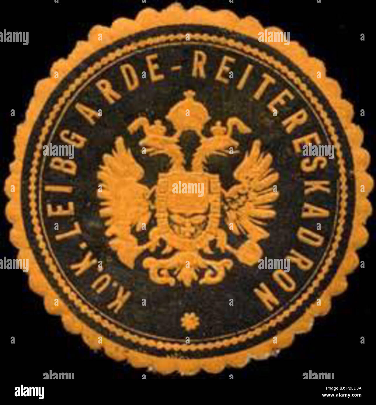 1435 Siegelmarke K.u.K. Leibgarde-Reitereskadron W0317223