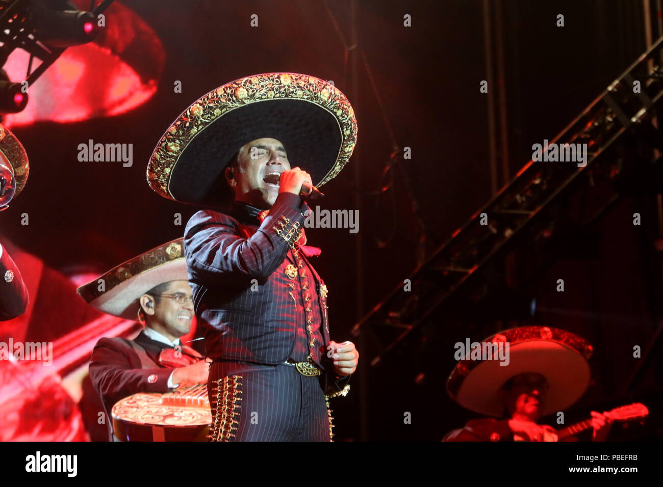 Fuengirola Spain 27th July 2018 Alejandro Fernandez Celebrated His 25 Year Musical Career In Fuengirola Where alamy