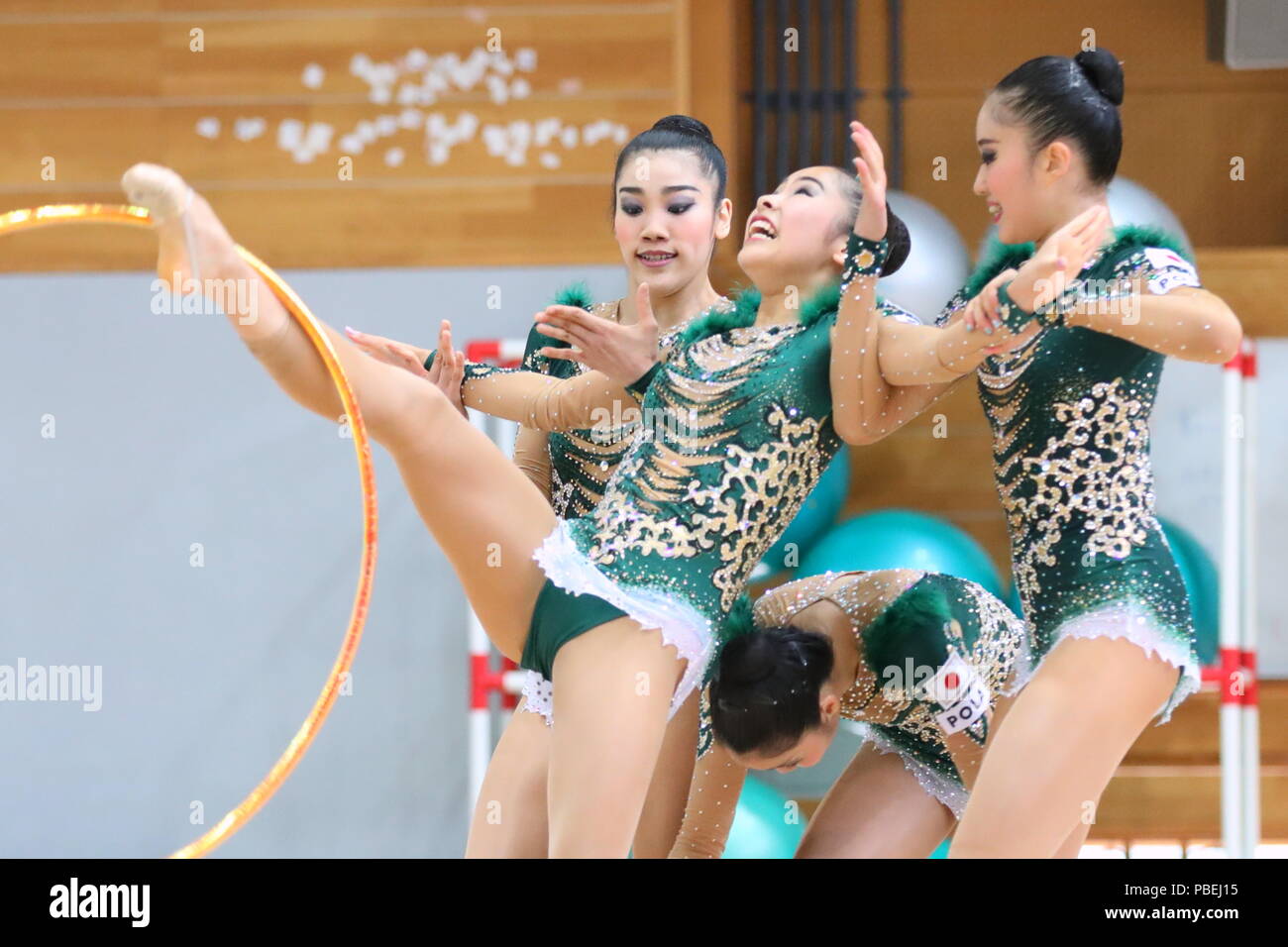 Rhythmic gymnastics japan hi-res stock photography and images - Alamy
