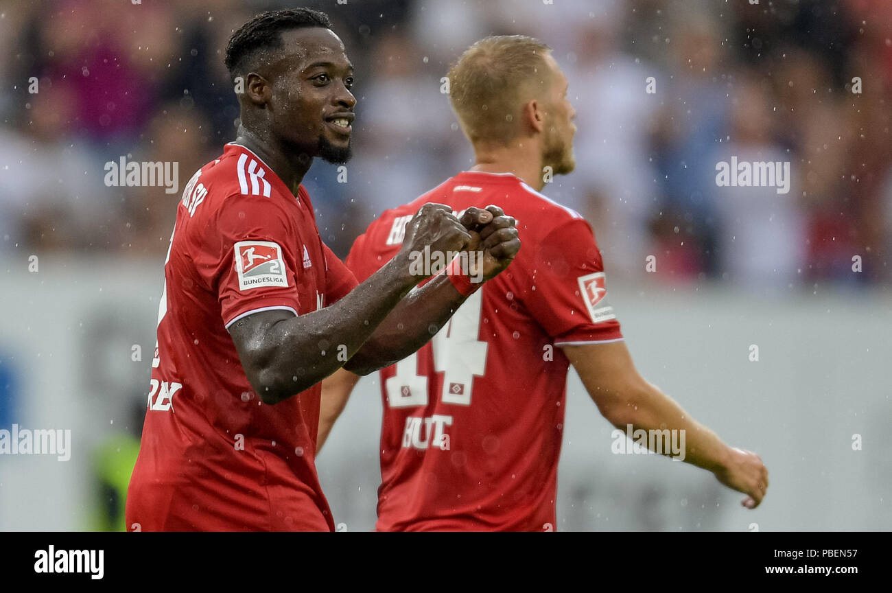 Hamburg, Germany. 28th July, 2018. Soccer, test matches Hamburger SV