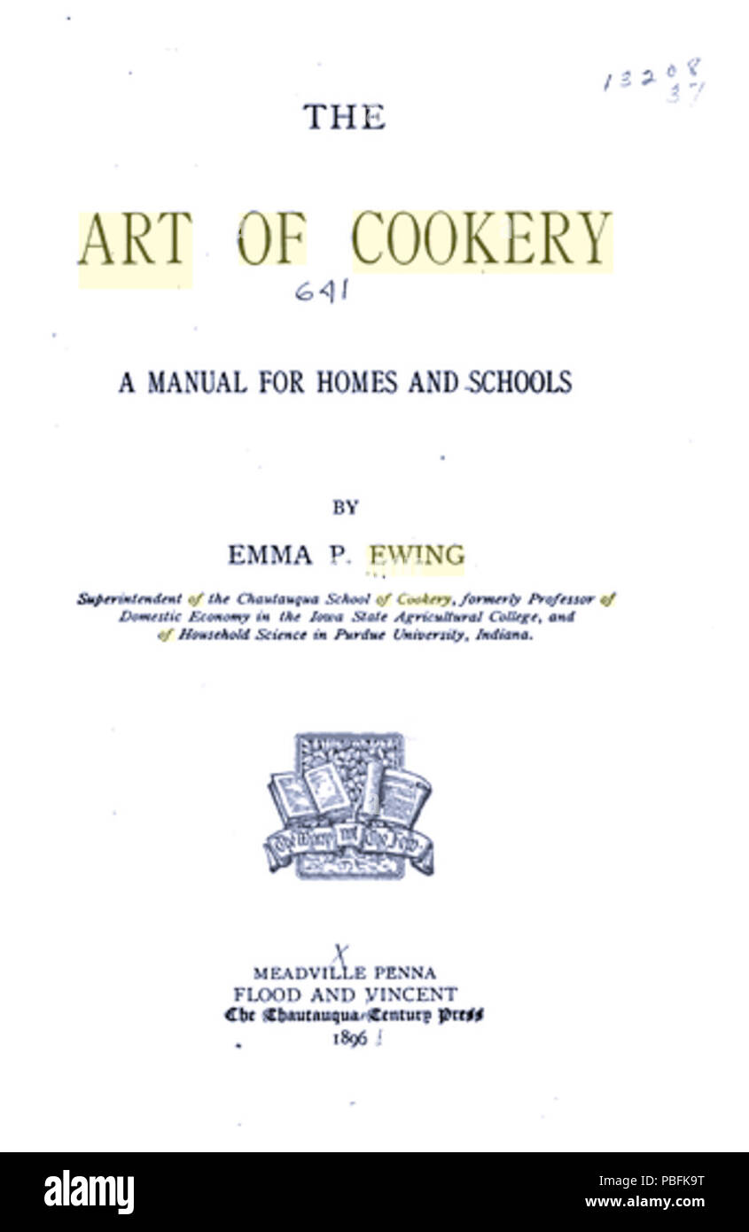 1612 The Art of Cookery Stock Photo Alamy