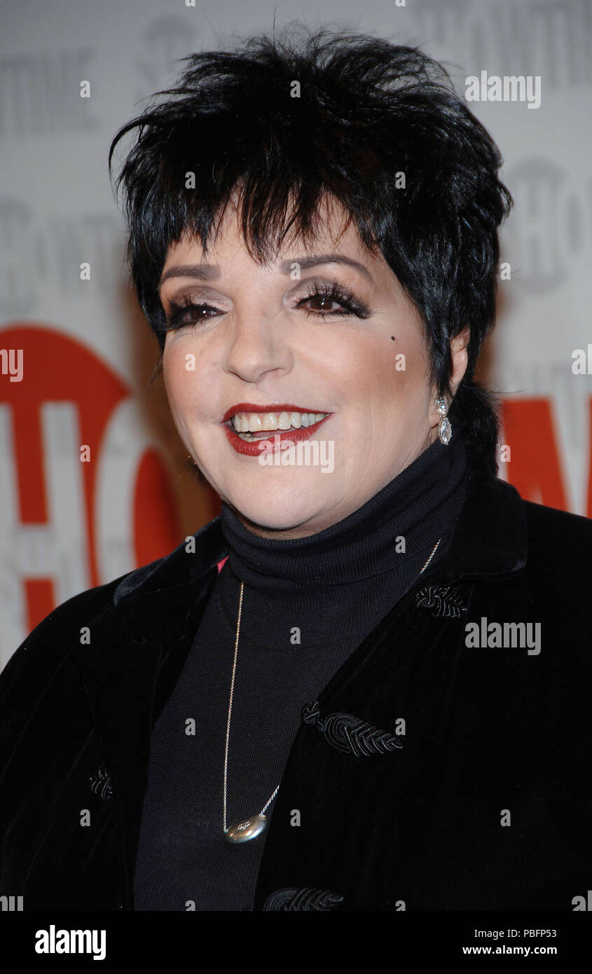 LiZa Minnelli arriving at the LiZa with a 
