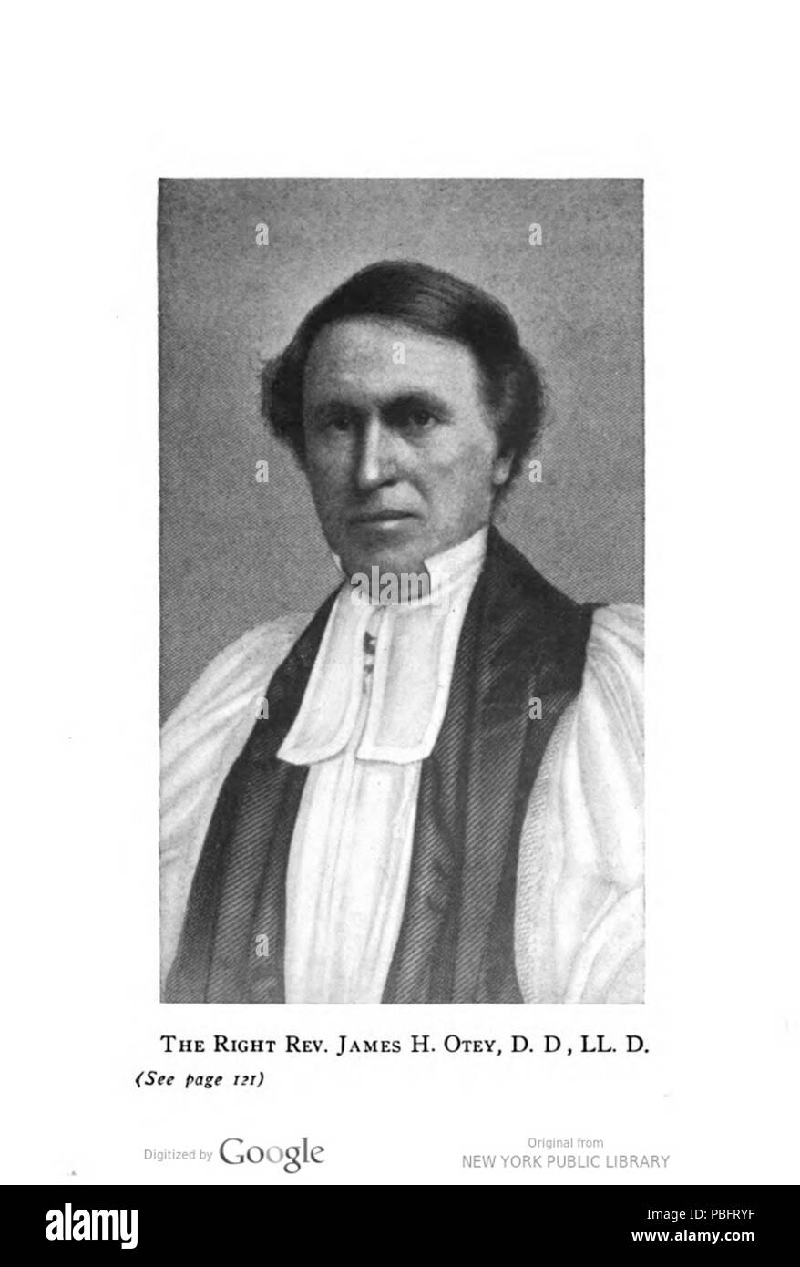 1697 the rt rev james h otey stock photo 213633715 alamy