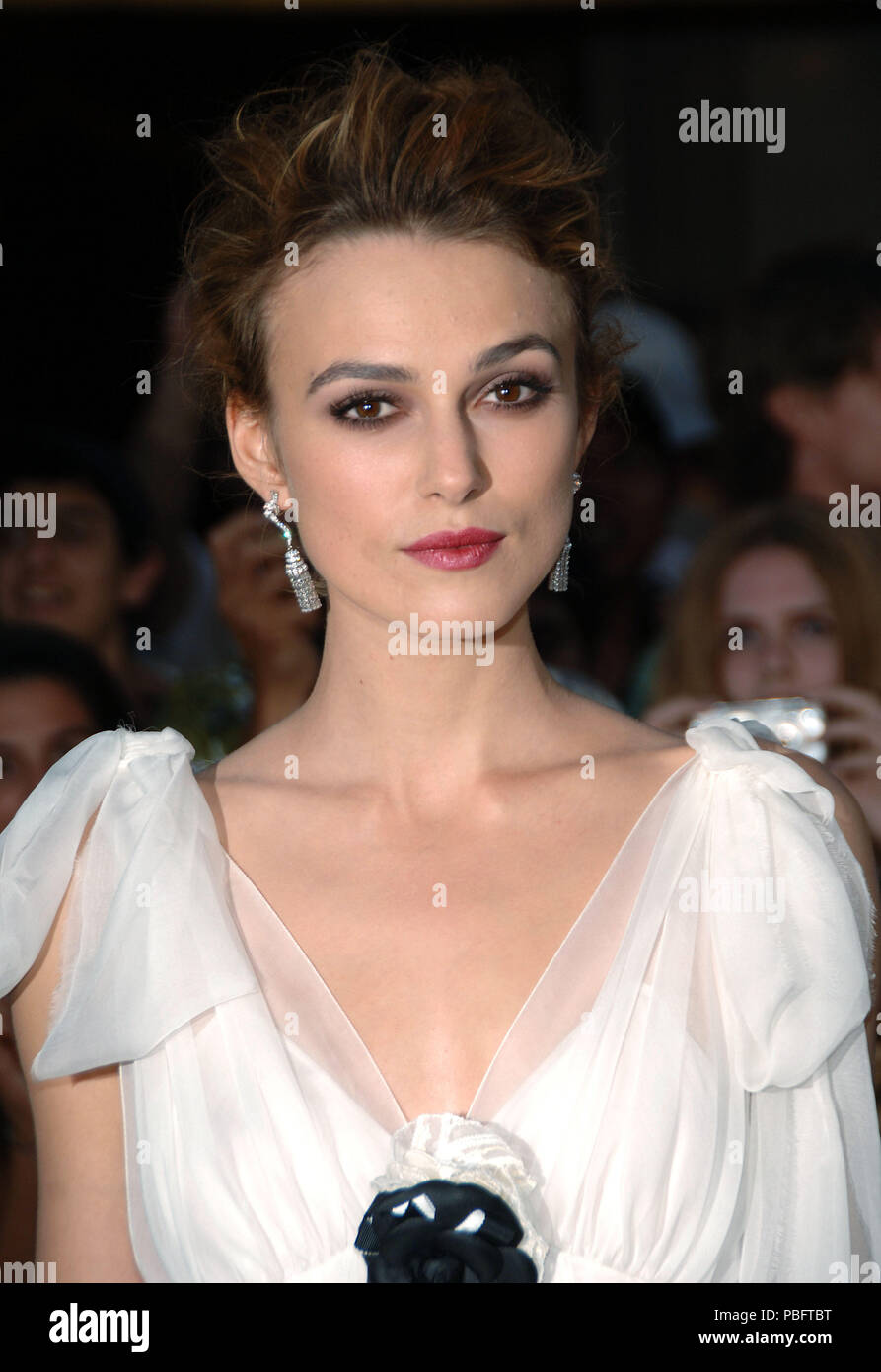 Keira Knightley arriving at the Pirates Of The Caribbean Premiere