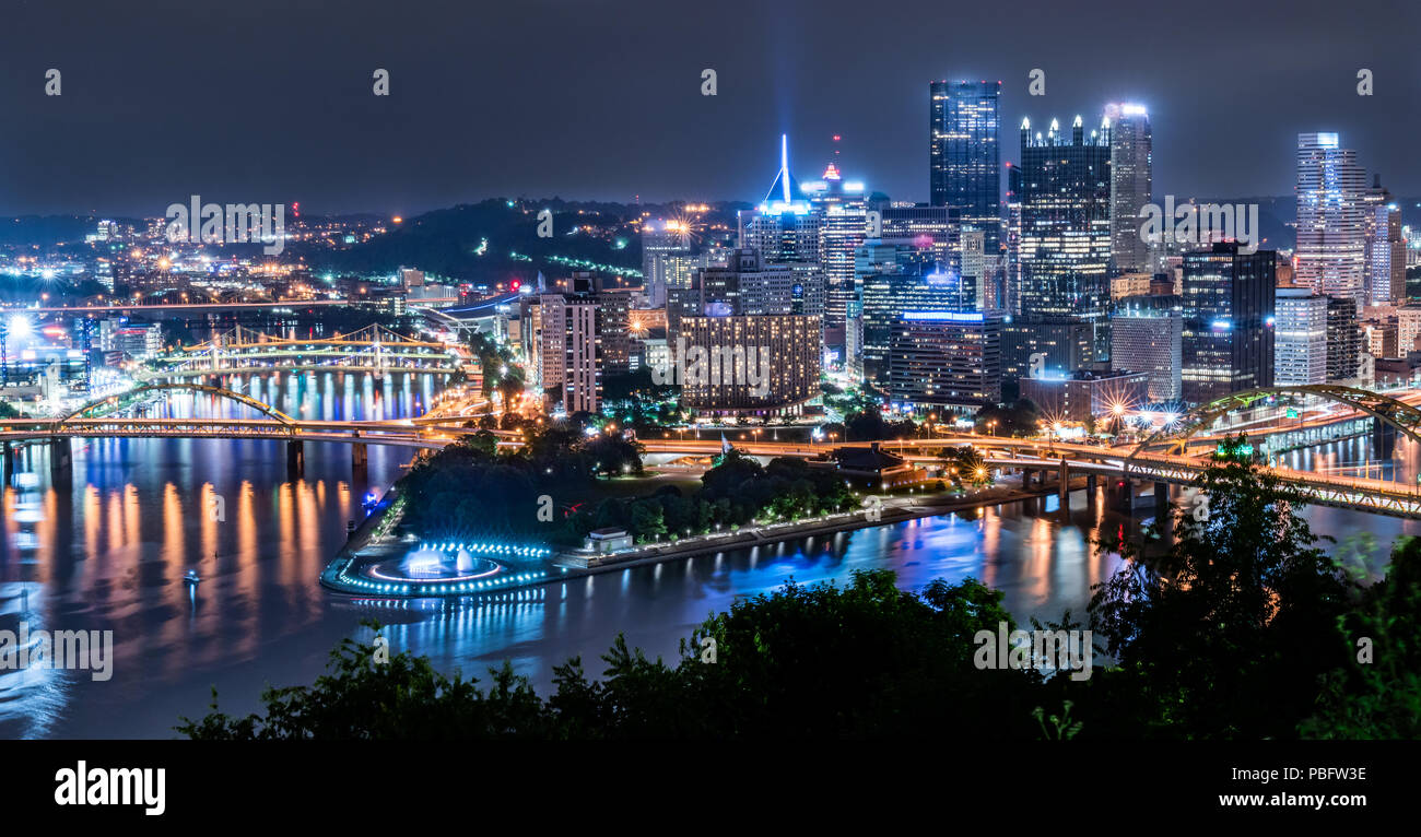 Pittsburgh, Pennsylvania skyline