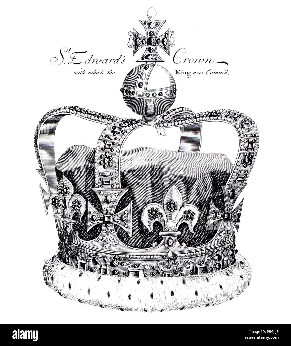 St edwards crown hi-res stock photography and images - Alamy