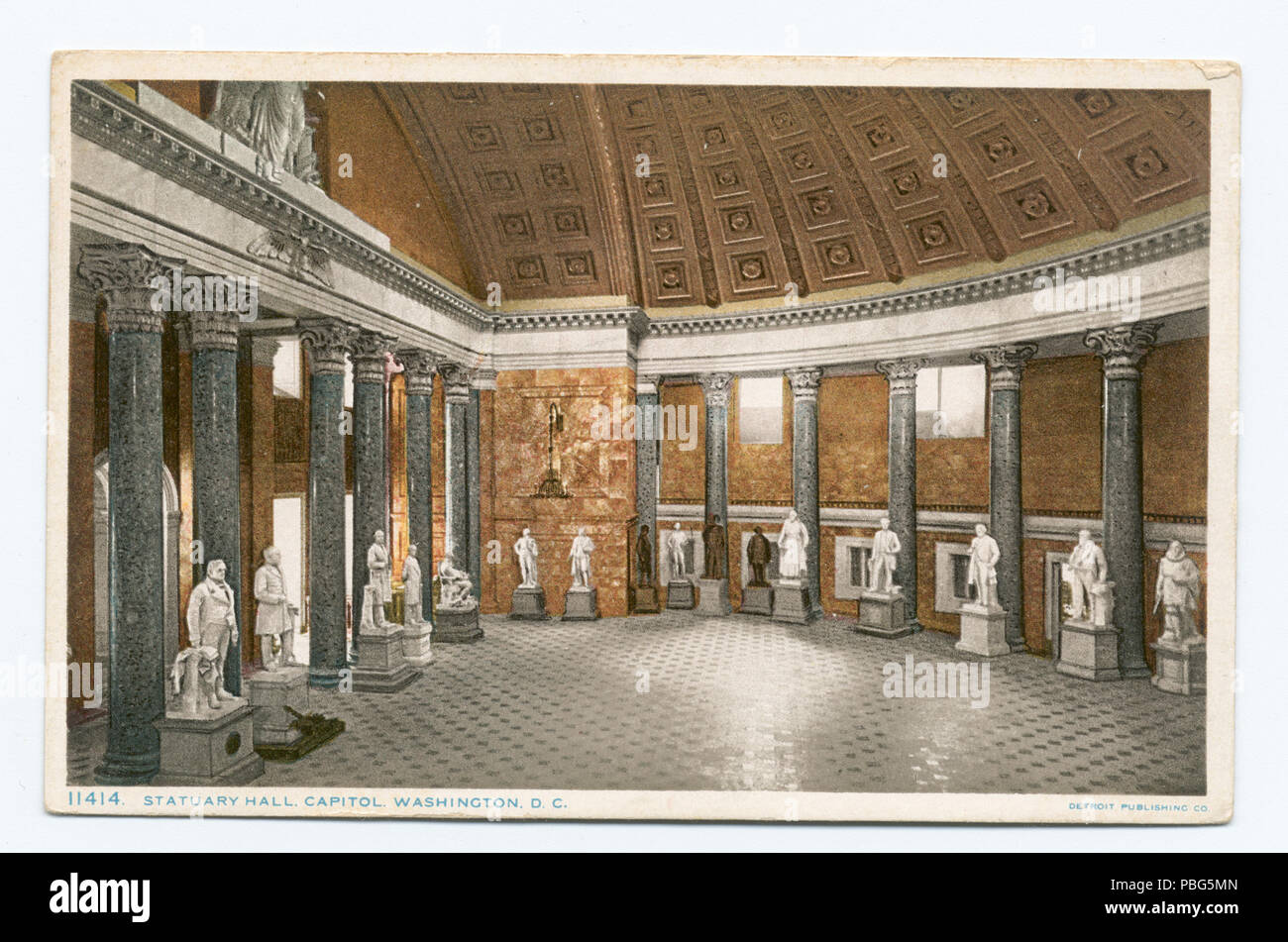 1570 Statuary Hall, Capitol, Washington, D.C (NYPL b12647398-69514) Stock Photo