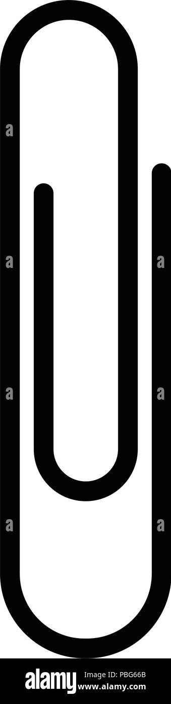 Paper clip icon Stock Vector Image & Art - Alamy