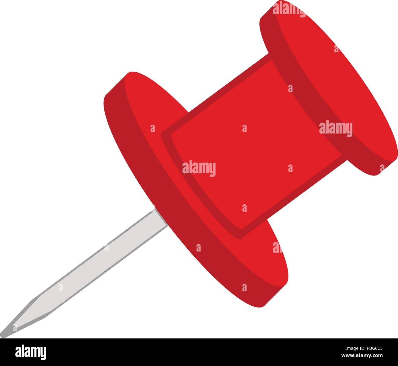 Push pin icon Stock Vector Image & Art Alamy