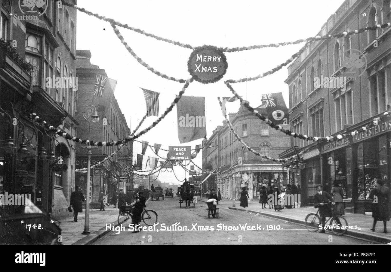 1910 london street photo hi-res stock photography and images - Alamy