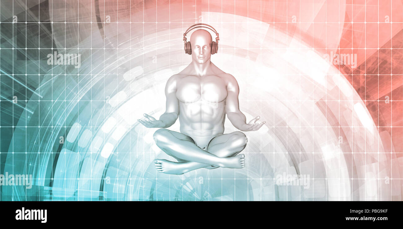 Immersive Music Experience and Performance as a Concept Stock Photo Alamy