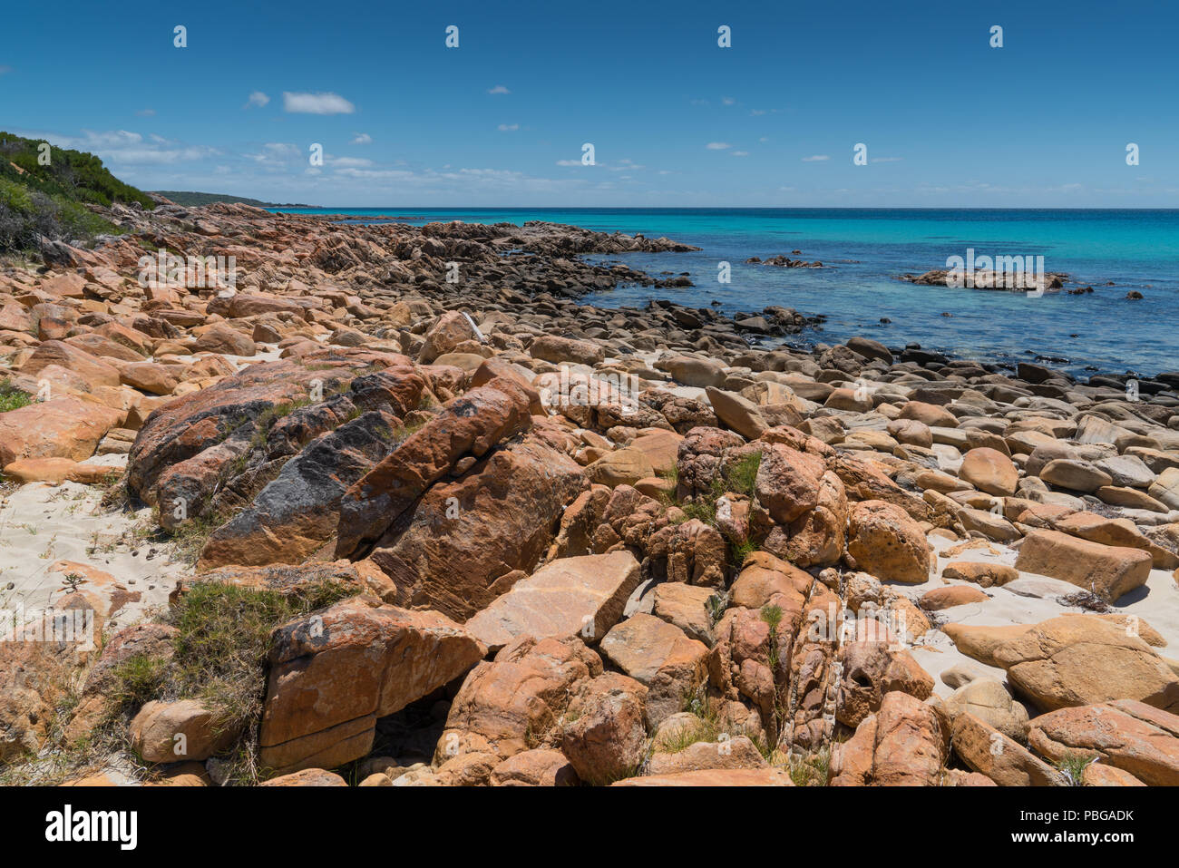 Beautiful coastal landscape of Cape Naturaliste, LeeuwinNaturaliste