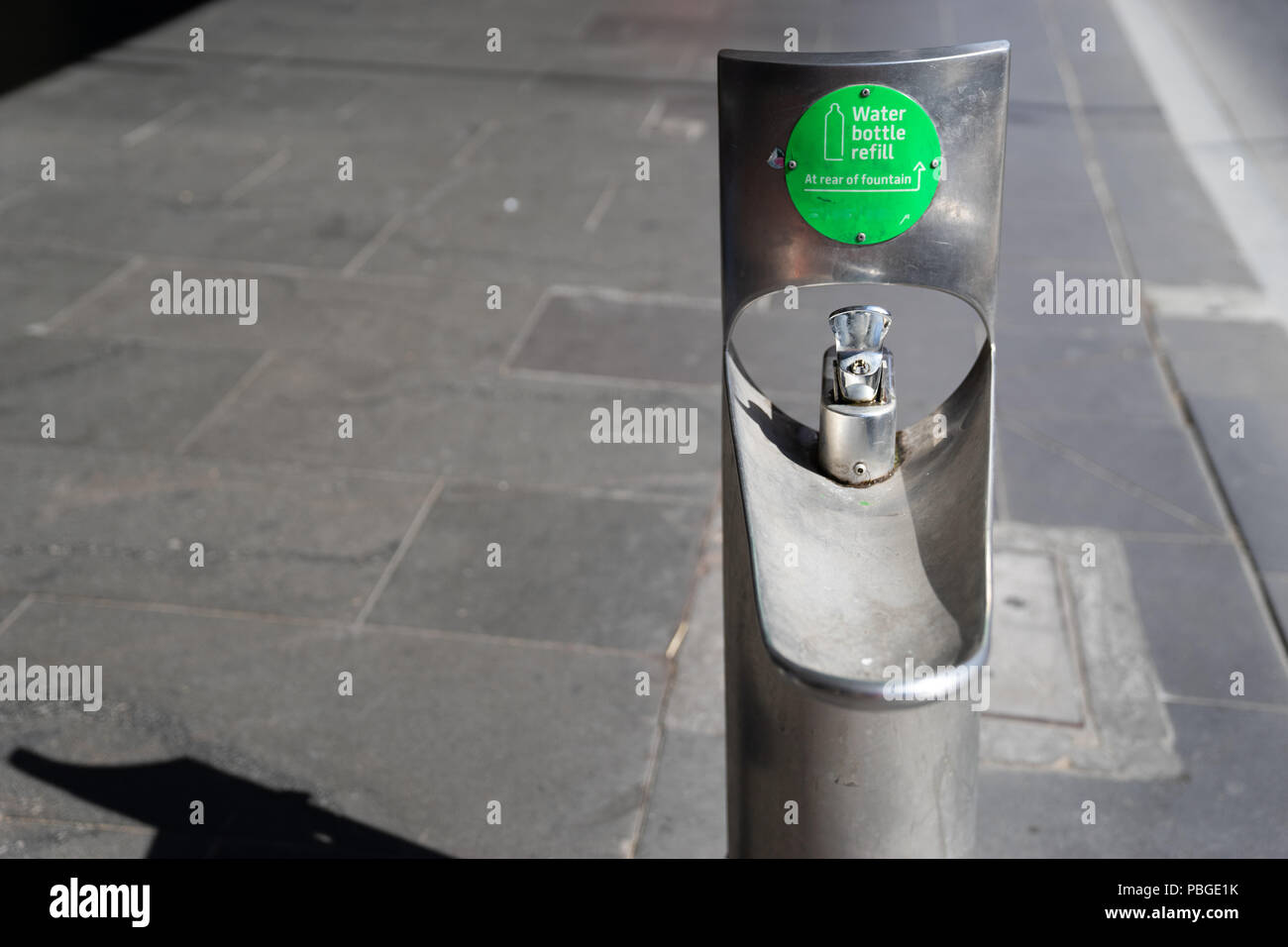 Public free drinking fountain tap, in Melbourne Stock Photo Alamy