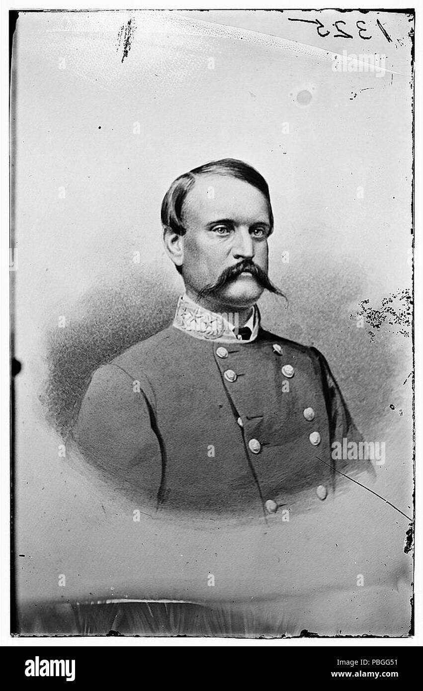 . English: John Cabell Breckinridge in a Confederate military officer's uniform . between 1860 and 1865. First published between 1860 and 1870. 836 John C. Breckinridge CSA Stock Photo