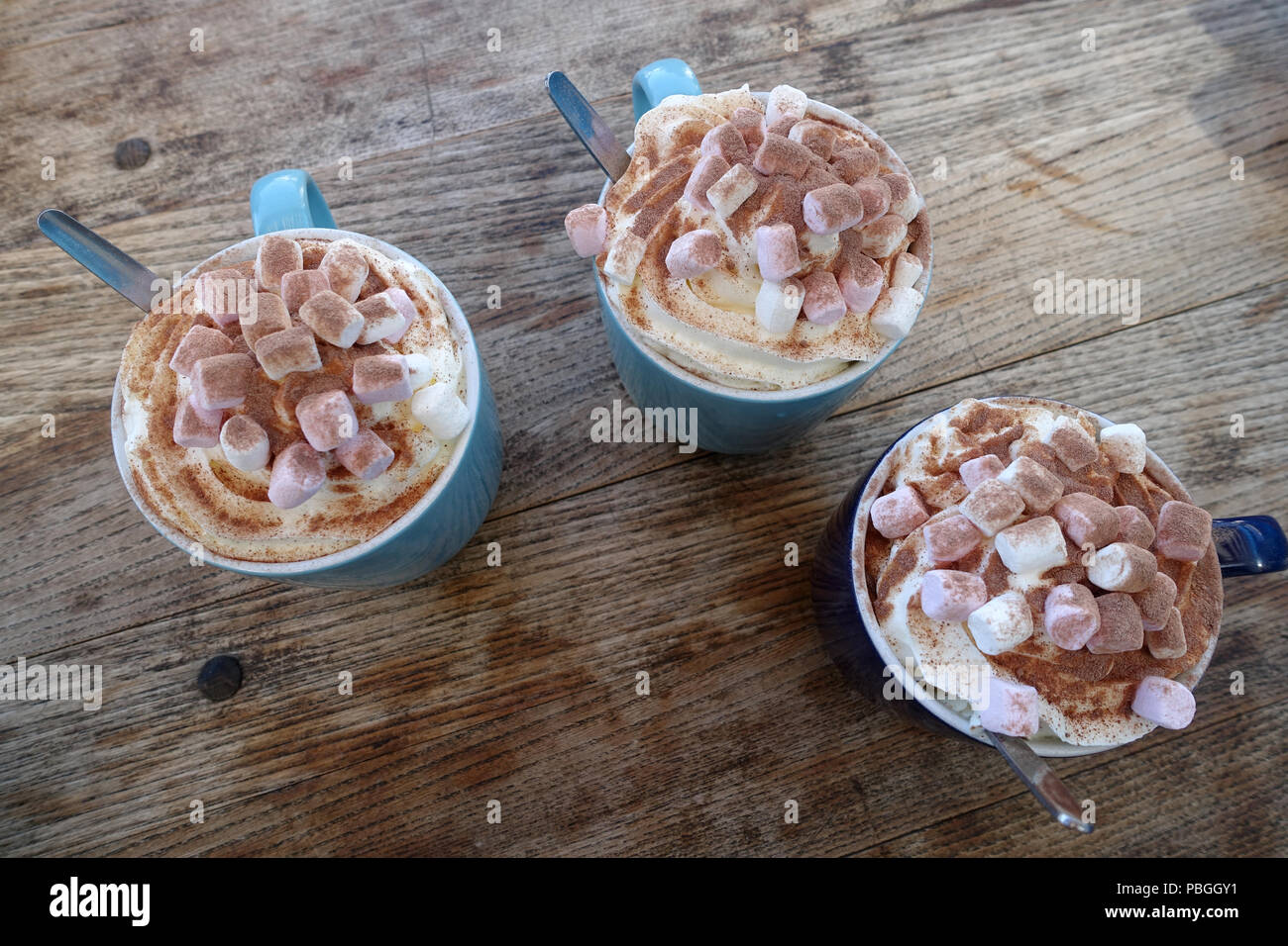 Three drinks on table hi-res stock photography and images - Alamy