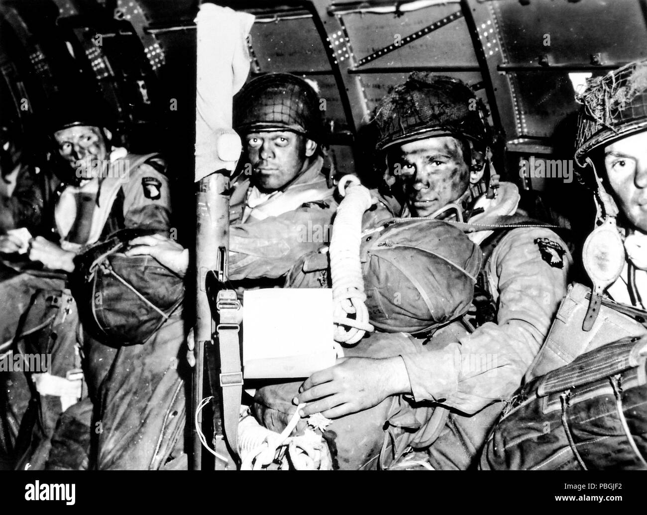 Paratroopers Black and White Stock Photos & Images Alamy