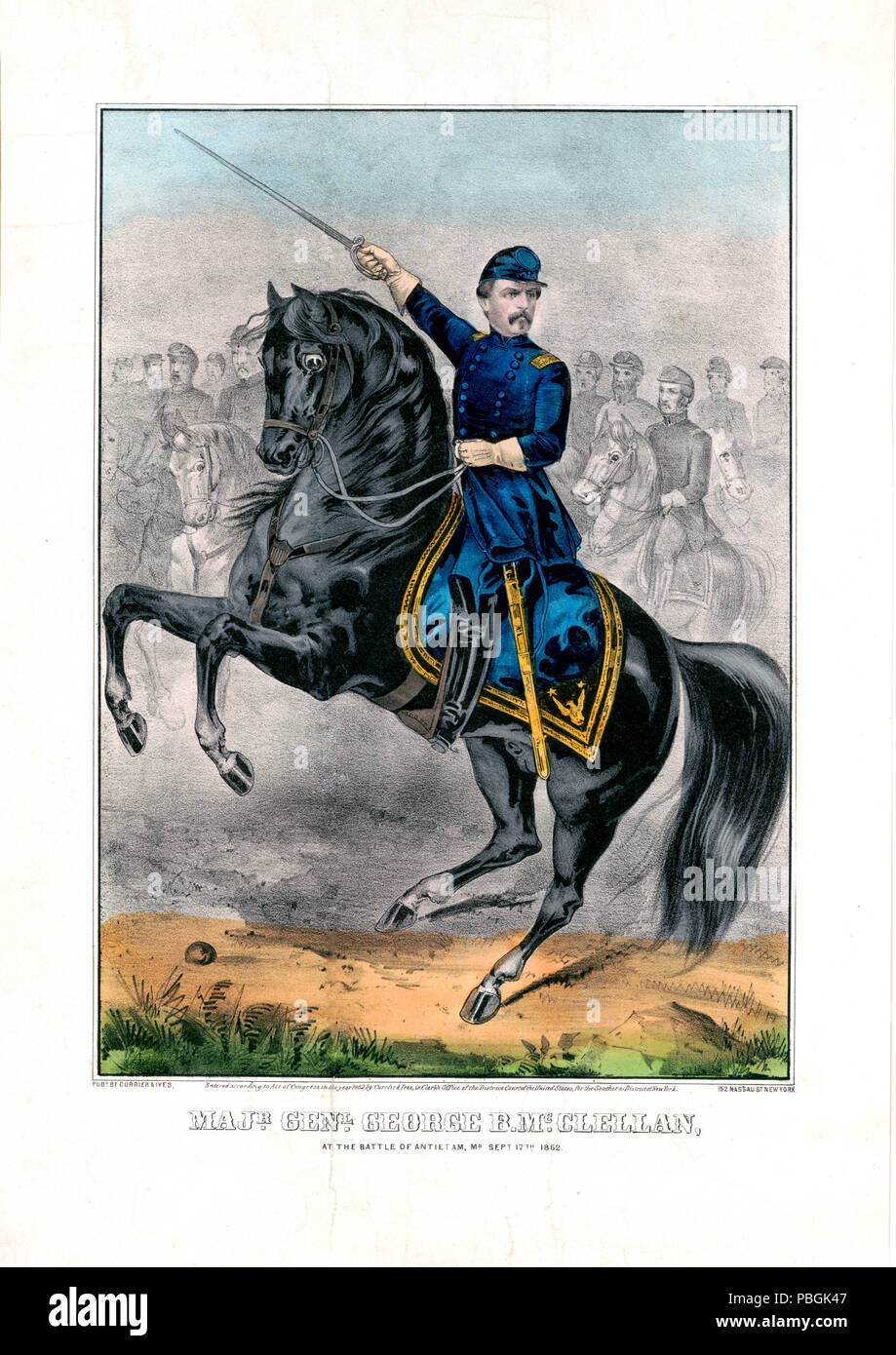 George b mcclellan hi-res stock photography and images - Alamy